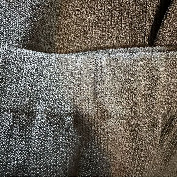 Toula Black Wool Blend Knit Straight Ruffled Skirt Sz6 - Picture 5 of 10